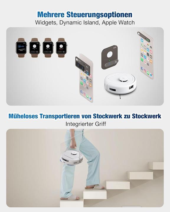 Produktbild Ecovacs Mini (9000 Pa, Wischpads (rotierend))