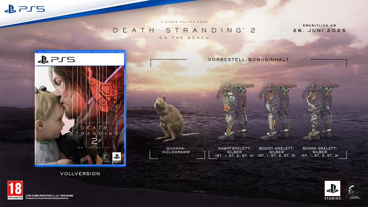 Actual product image Sony Death Stranding 2: On the Beach (PS5, DE, FR, IT)