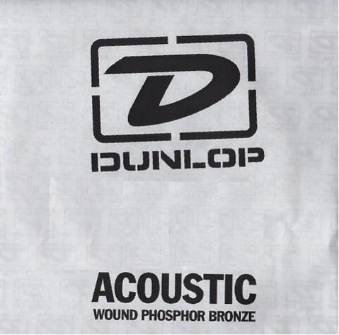 Actual product image Dunlop Acoustic Phosphor Bronze, Guitar Single String (1x, 0.03")