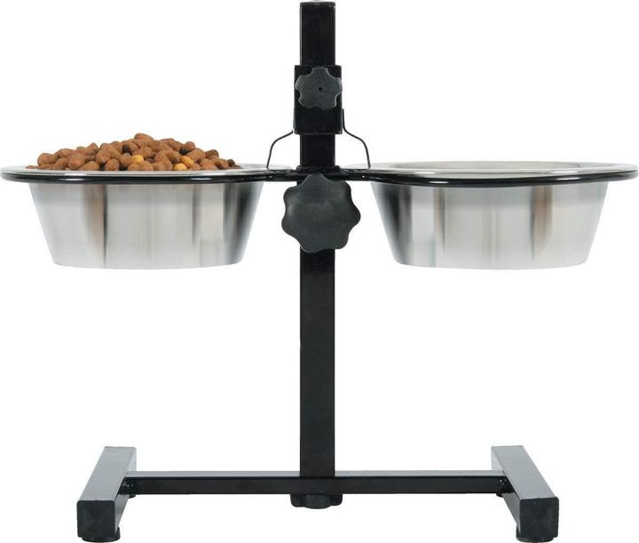 Produktbild Zolux Set of 2 bowls 16 cm 0.7 l + adjustable stand (70 cl)