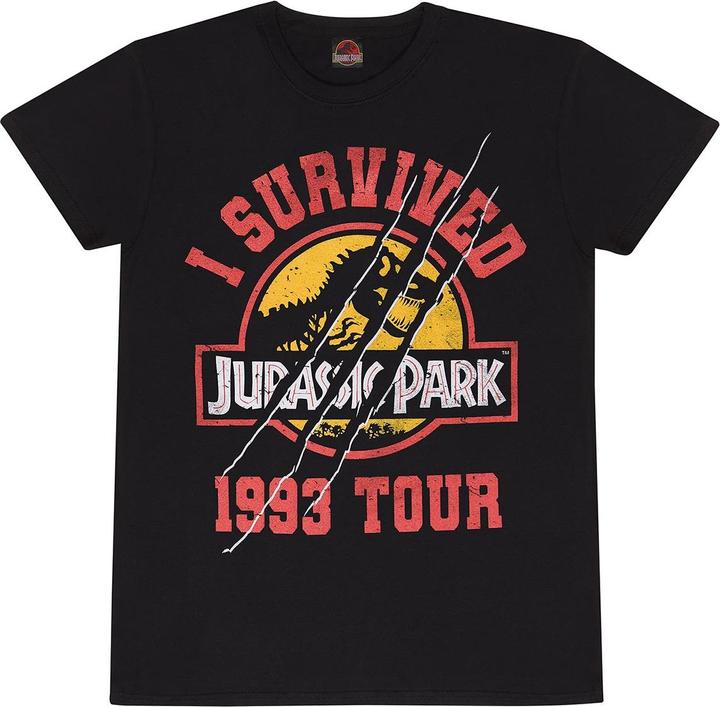 Produktbild Jurassic Park I Survived 1993 Tour TShirt (XL)