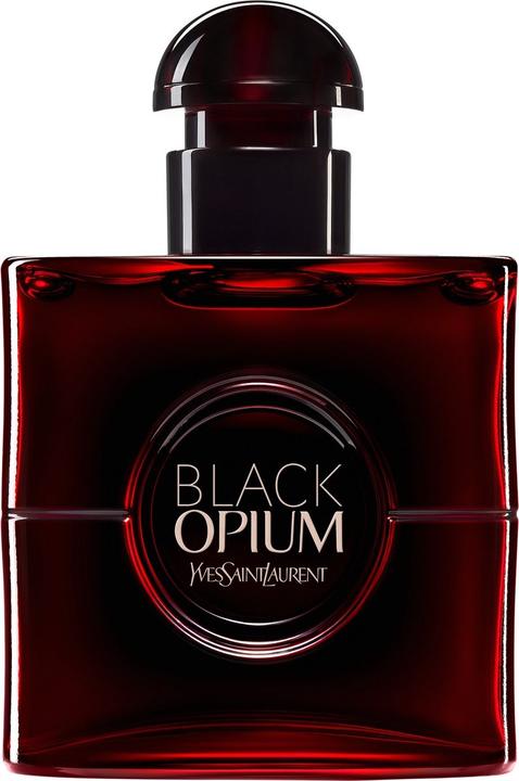 Yves Saint Laurent Oppio nero su rosso