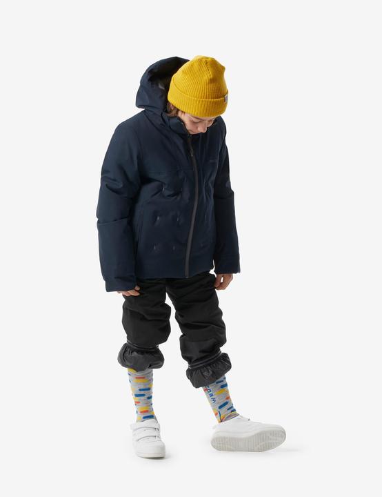 Produktbild Wedze Skijacke Kinder wattiert warm und wasserdicht - 500 blau (116)