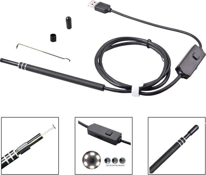 Actual product image JTI Endoscope with USB