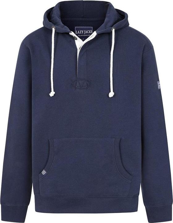 Produktbild Lazy Jacks Kapuzenpullover Knopfhals (S)