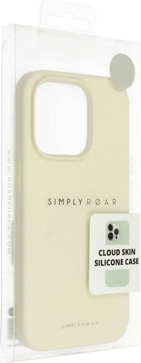 Produktbild Roar Back panel cover case CLOUD SKIN for IPHONE 13 Pro Light Yellow (Apple iPhone 13 Pro)