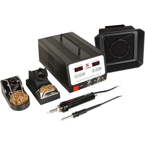 Velleman, Lötgerät, Soldering & Desoldering Station 100W/230V With Variable Temperature