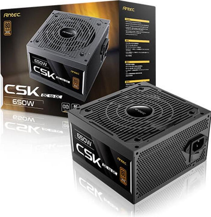 Antec 650W CSK650DC EC 80+ BRONZE ATX (650 W)