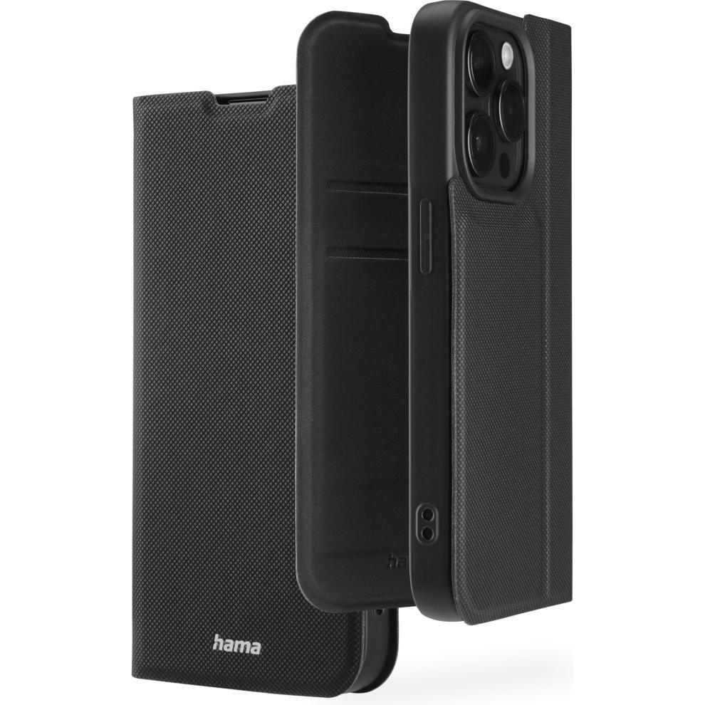 Thumbnail - Hama Handytasche Daily Protect Apple iPhone 15 Pro (Apple iPhone 15 Pro Max), Smartphone Hülle, Schwarz