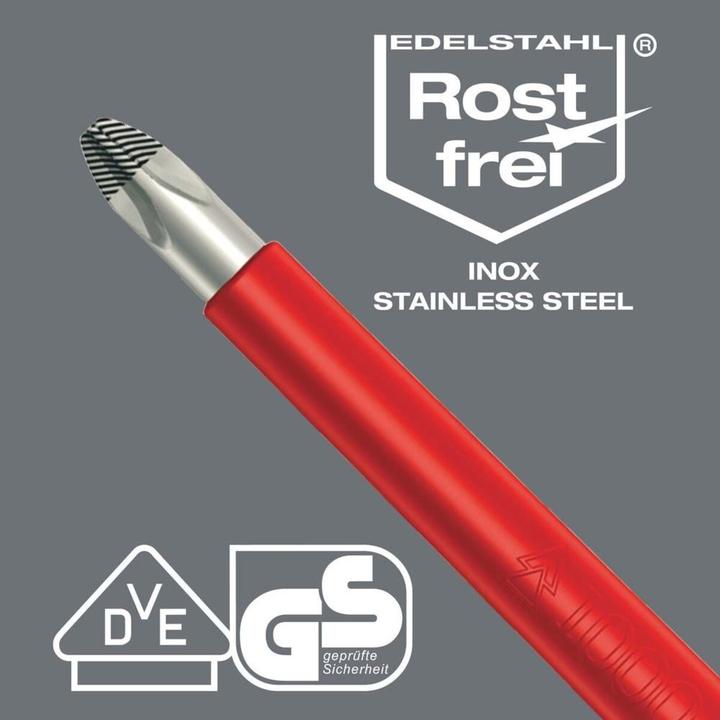 Actual product image Wera 3160 i 0,6 x 3,5 x 100 mm (Slotted screws)