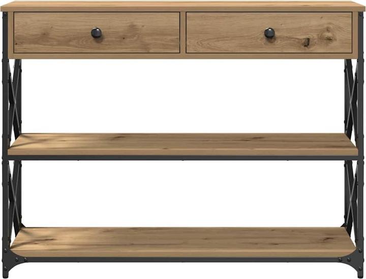 Produktbild vidaXL Artisan Eichen Beistelltisch (100 x 28 x 75 cm)