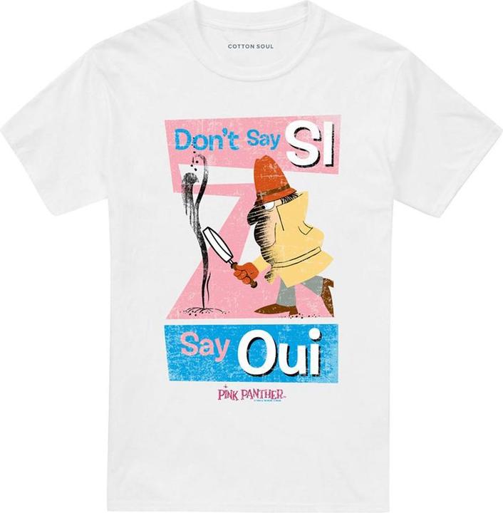 Immagine prodotto Pink Panther Don't Say Si Say Oui TShirt (3XL)