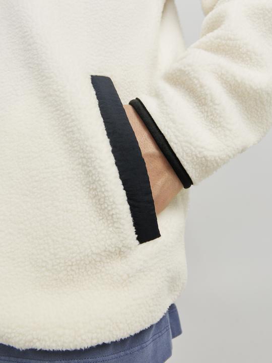 Produktbild Jack & Jones Einfarbig Fleece Sweatshirt Fleece Sweatshirt (M)