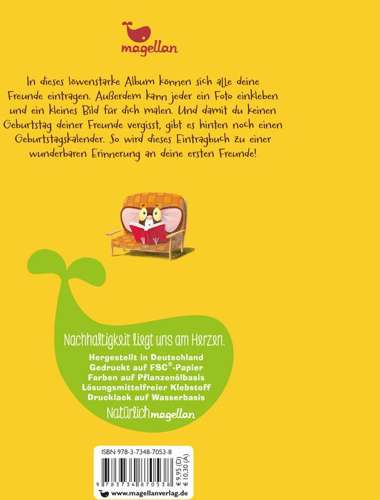 Produktbild Der Löwe in dir - Meine ersten Freunde (Deutsch, Jim Field, Rachel Bright, 2019)