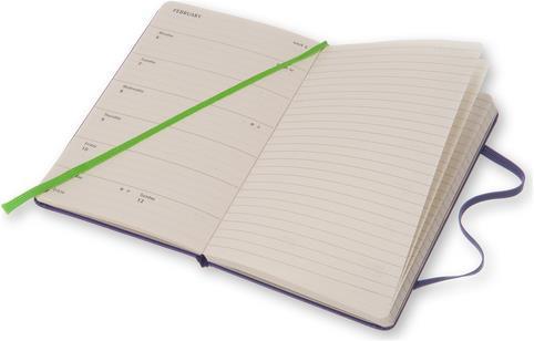 Produktbild Moleskine Wochen Notizkalender 12M (A6, Englisch)