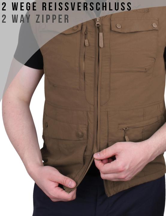 Produktbild Normani Herren Outdoor Weste Kudu (XS)