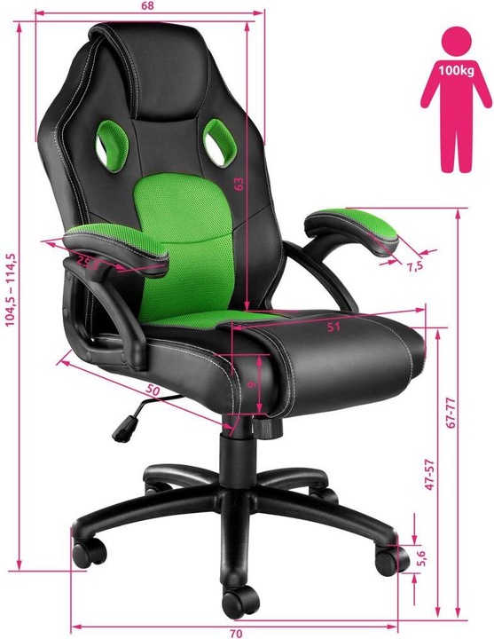 Image du produit tectake Chaises de Camping
