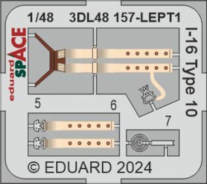 Produktbild Eduard I-16 Type 10 SPACE 1/48