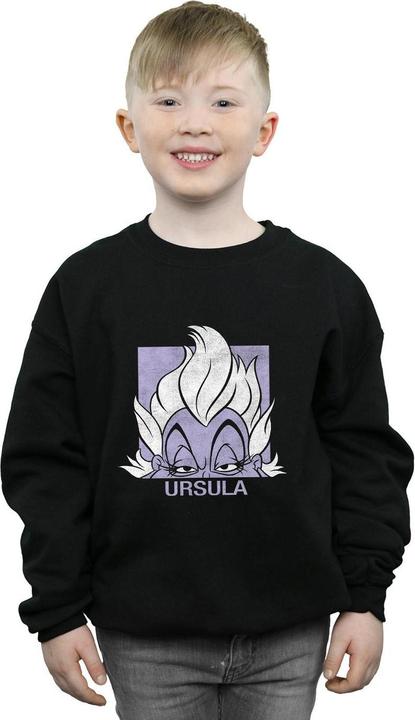 Immagine prodotto Disney Usrsula Cropped Head Felpa Ragazzi (128)