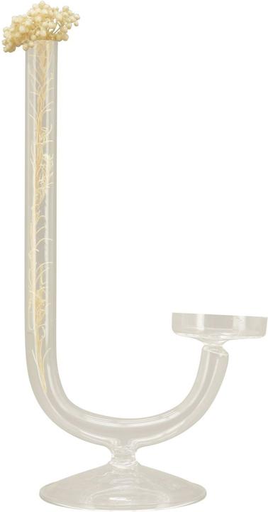 Exner Garten und Wohnaccessoires Vaso con portacandela Verrerie (1 x, 11 x 8 x 20 cm)