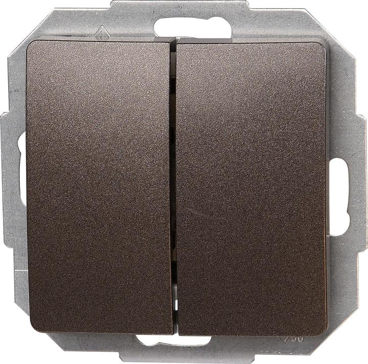 Produktbild Kopp Serienschalter Serie Paris palisander-braun