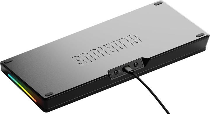 Actual product image Glorious GMMK 3 Pro 75 % custom gaming keyboard - barebone, ISO layout, black (Barebone, Cable)