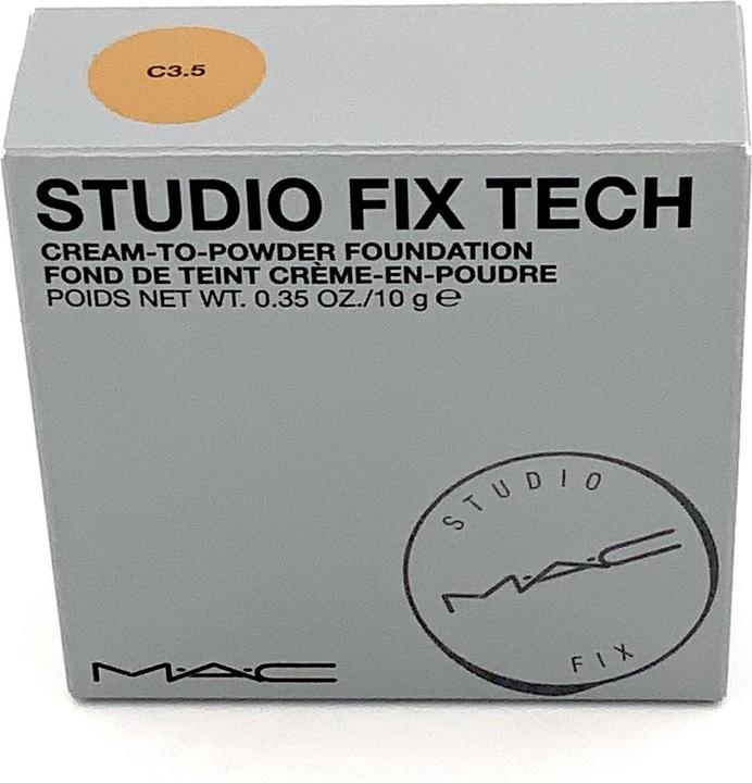 Actual product image MAC Cosmetics Studio Fix Tech Cream-To-Powder Foundation (No. C3.5)