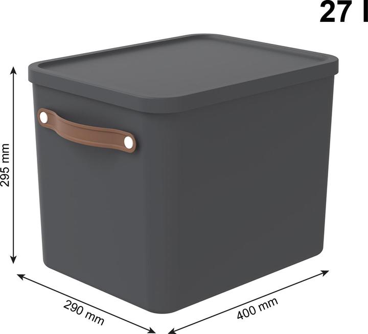 Produktbild Rotho Maloja (40 x 29 x 29.5 cm, 27 l)