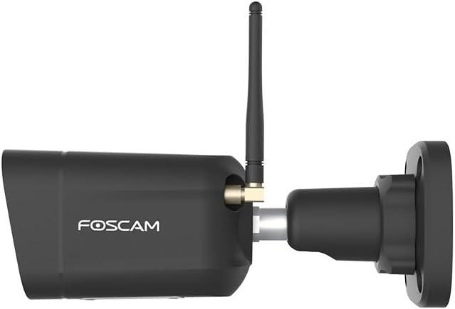 Image du produit Foscam Outdoor WiFi Camera with Spots and Siren V8P Black (2560 x 1440 Pixels)
