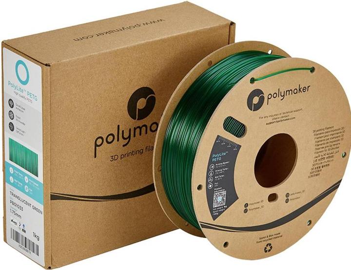 Produktbild Polymaker Filament (PETG, 1.75 mm, 1000 g, Grün)
