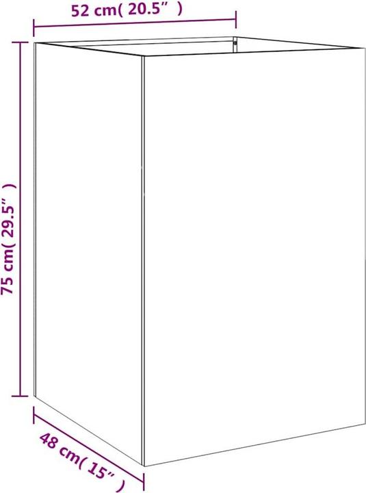 Immagine prodotto vidaXL Pflanzgefäss