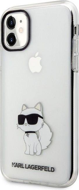 Produktbild Karl Lagerfeld KLHCN61HNCHTCT iPhone 11 / Xr 6.1" transparent hardcase Ikonik Choupette (Apple iPhone 11, Apple iPhone XR)