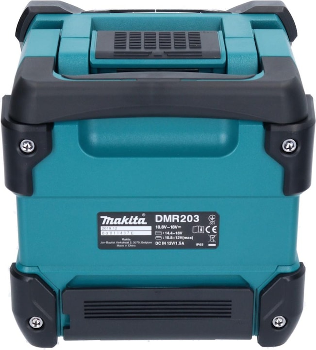 Produktbild Makita DMR 203 G1 Bluetooth Lautsprecher 12 V 18 V IP64 + 1x Akku 6,0 Ah - ohne Ladegerät (Bluetooth)