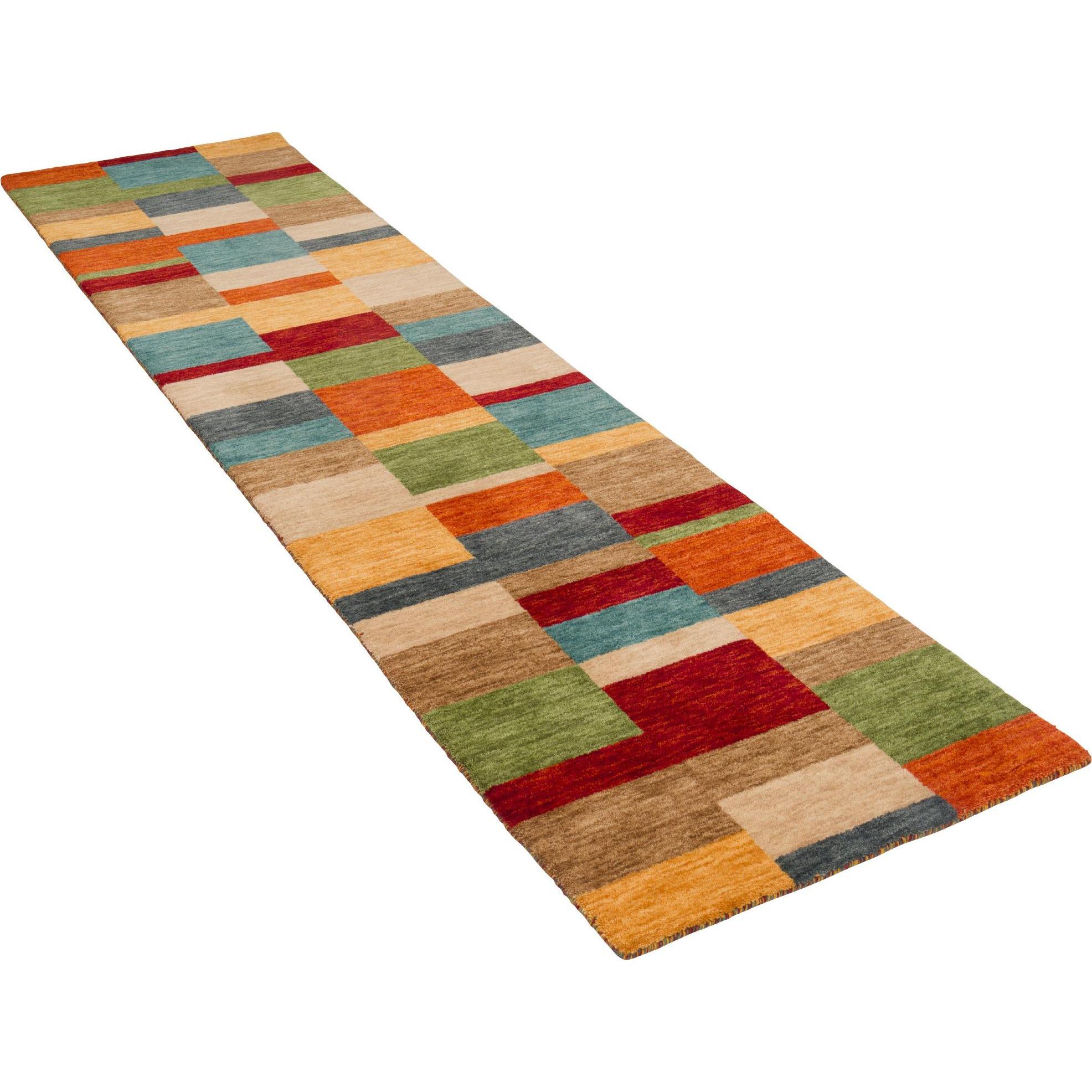 Pergamon, Teppich, Natur Wolle Teppich Gabbeh Esta Läufer (70 x 140 cm)