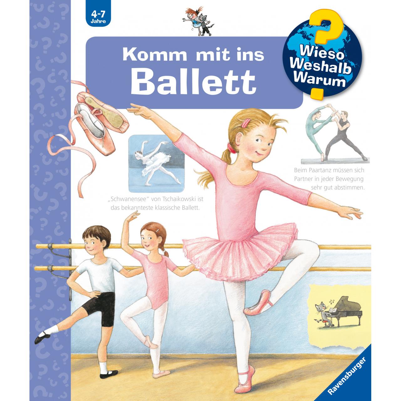 Thumbnail - Komm mit ins Ballett, Kinderbücher von Doris Rübel