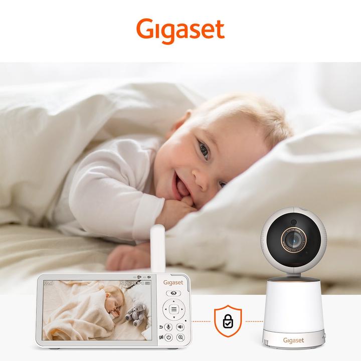 Produktbild Gigaset BABY 500 Video w (Babyphone mit Kamera, 300 m)