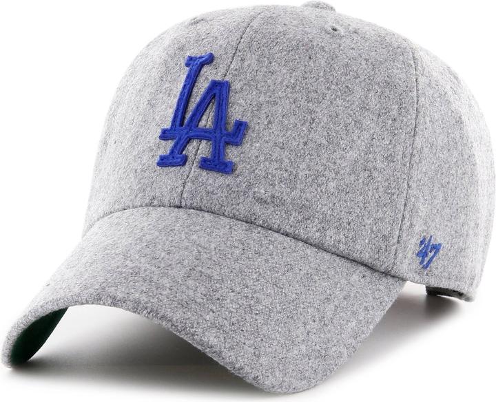 Actual product image 47 Brand Curved Strapback Melton Los Angeles Dodgers