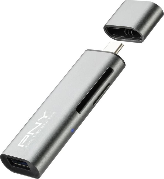 Actual product image PNY USB card reader (USB-C)