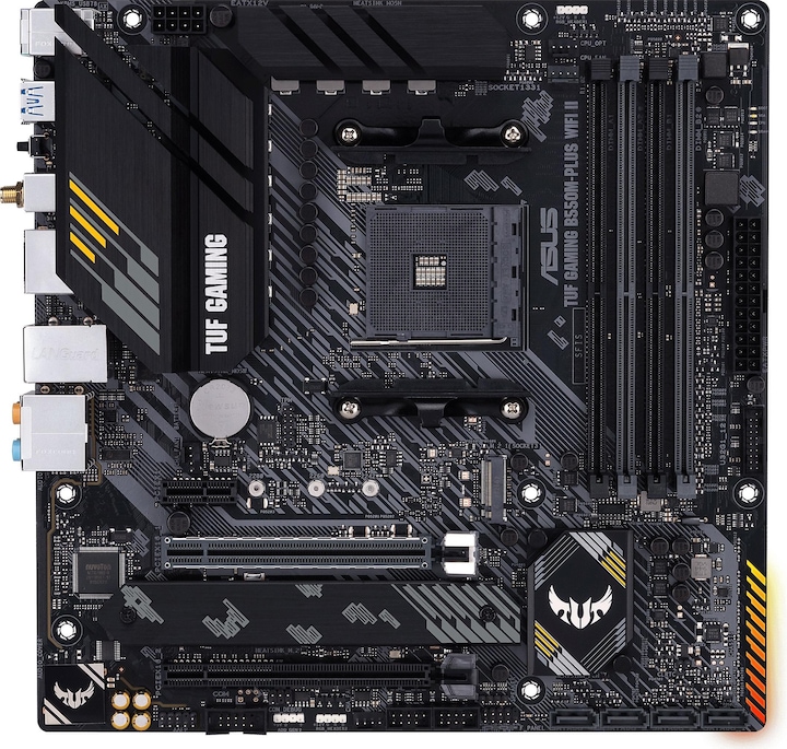 Productafbeelding ASUS MB TUF GAMING -PLUS WI-FI II AMD,AM4,DDR4 (AM4, AMD B550, mATX)