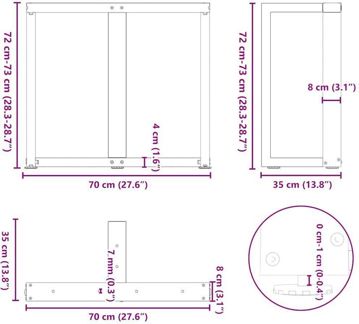 Immagine prodotto vidaXL Osanna