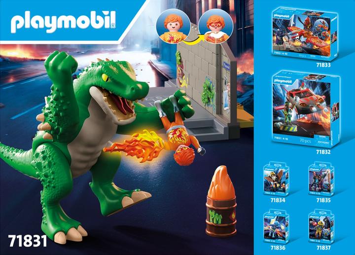 Image du produit Playmobil 71831 Helden-Showdown mit der Riesenechse (71831)
