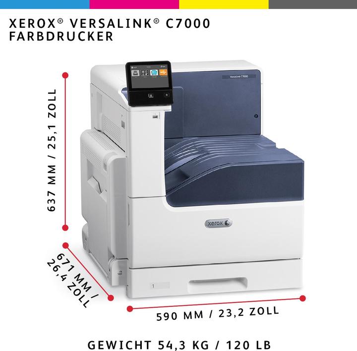 Actual product image Xerox VersaLink C7000VDNM (Laser, Colour)