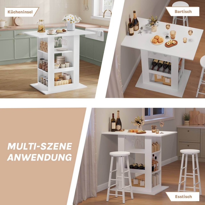 Produktbild Woltu Bartisch mit Stauraum