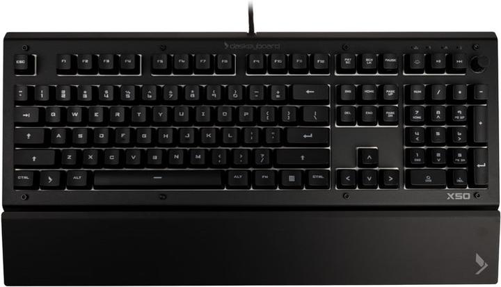 Actual product image Das Keyboard X50Q, US Layout, soft tactile Omron (US, Cable)