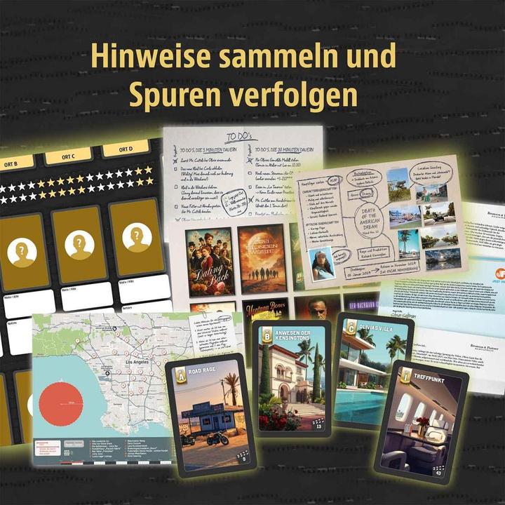 Productafbeelding Kosmos Meesters van de misdaad: Hollywood (Duits, 1 - 6 Spelers)