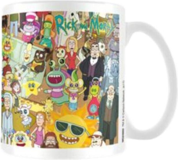 Actual product image Rick And Morty Coffee Mug Figures (325 ml)
