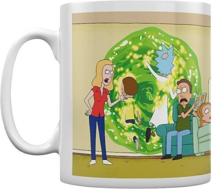 Actual product image Rick And Morty Coffee Mug Portal (325 ml)