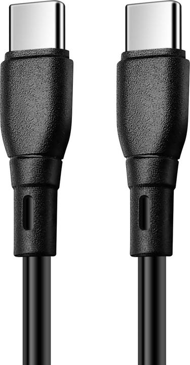 Actual product image Cable Blue Star BLUE STAR ECO cable 3A 60W Type C to Type C PJ73-13-3 1m black (1 m, 60 W)