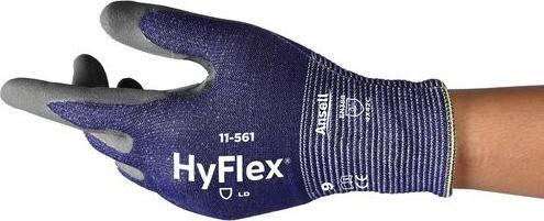 Produktbild HyFlex Arbeitshandschuhe 11561R080-1P Grösse 8 Dunkelblau 12 Paar (8)