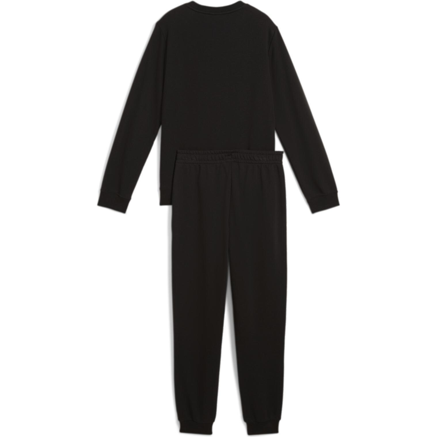 Thumbnail - Puma, Jungen, Laufjacke, ESS No.1 Logo Crew Sweat Suit TR B (176), Schwarz, 176